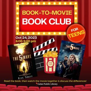 [GPL] Teen Book-To-Movie Book Club @ Galax Public Library