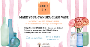 [GPL] Adult DIY: FREE Sea Glass Vase